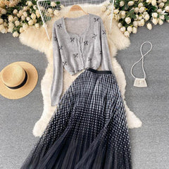 Iris Sweater & Skirt Set - Label Frenesi Fashion