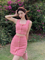 Jessy Tweed Sets - Label Frenesi Fashion