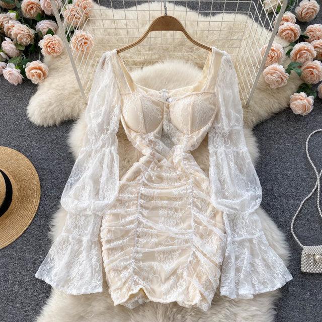 Laparie Laced Bustier Dress - Label Frenesi Fashion