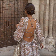 Lola Backless Maxi Dress - Label Frenesi Fashion