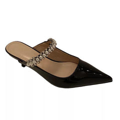 Lola Rhinestone Heels - Label Frenesi Fashion