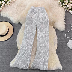Lola Sequin Pants - Label Frenesi Fashion
