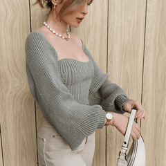 Lulu Arm Warmer Sweater Set - Label Frenesi Fashion