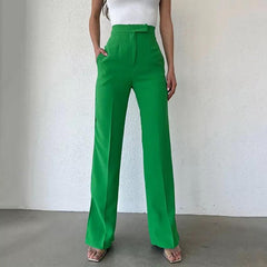 Luna Slit Pants - Label Frenesi Fashion