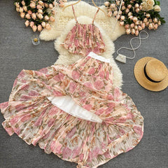 Malisa Floral Co-Ord sets - Label Frenesi Fashion