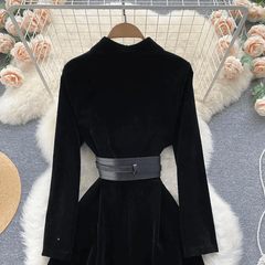 Mallory Vintage Trench Dress - Label Frenesi Fashion