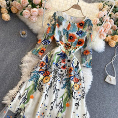 Meril Vintage Dress - Label Frenesi Fashion