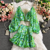 Miami Skirt and Top Set - Label Frenesi Fashion