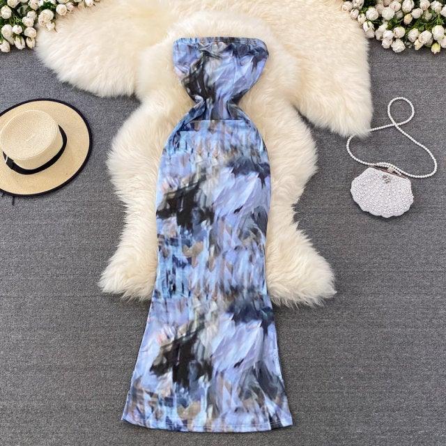 Miami Tube Maxi Dress - Label Frenesi Fashion