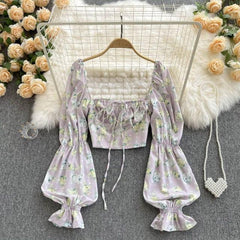 Miranda Floral Top - Label Frenesi Fashion