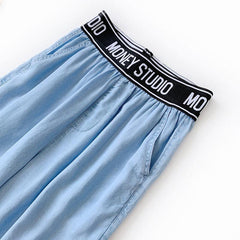 Money Studio Denim Pants - Label Frenesi Fashion