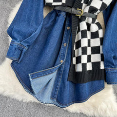 Nikki Denim & Vest Set - Label Frenesi Fashion