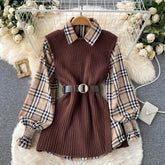 Noel Sweater & Shirt Set - Label Frenesi Fashion