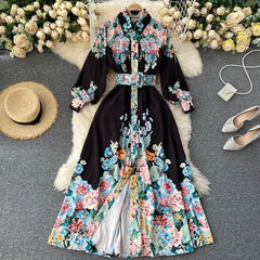 Petra Vintage Dress - Label Frenesi Fashion