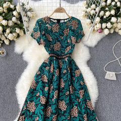 Polly Vintage Dress - Label Frenesi Fashion