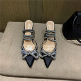 Princess Embellished Heels - Label Frenesi Fashion