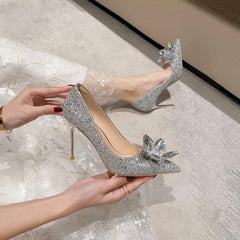 Princess Glitter Heels - Label Frenesi Fashion
