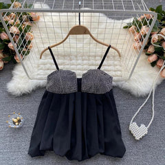 Riley Embellish Tops - Label Frenesi Fashion