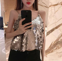 Sequin Top - Label Frenesi Fashion