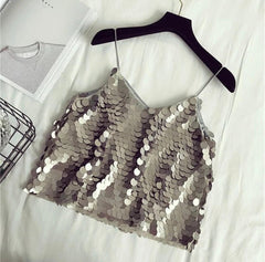 Sequin Top - Label Frenesi Fashion