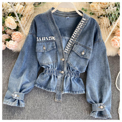 Solof Denim Jacket - Label Frenesi Fashion