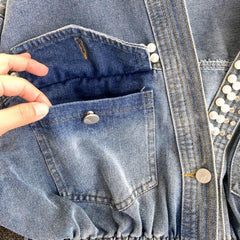 Solof Denim Jacket - Label Frenesi Fashion