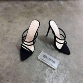 Strap High Heels - Label Frenesi Fashion