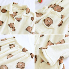 Teddy Plush Nightsuits - Label Frenesi Fashion