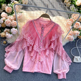 Venice Ruffle Blouse - Label Frenesi Fashion