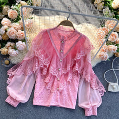 Venice Ruffle Blouse - Label Frenesi Fashion