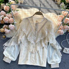 Venice Ruffle Blouse - Label Frenesi Fashion