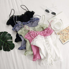 Vincent Ribbed Tops - Label Frenesi Fashion