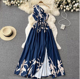 Vivian Slit Maxi Dress - Label Frenesi Fashion