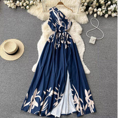 Vivian Slit Maxi Dress - Label Frenesi Fashion