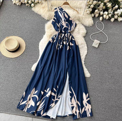 Vivian Slit Maxi Dress - Label Frenesi Fashion