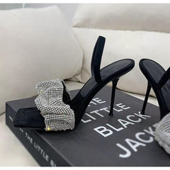 Wang Embellished Heels - Label Frenesi Fashion