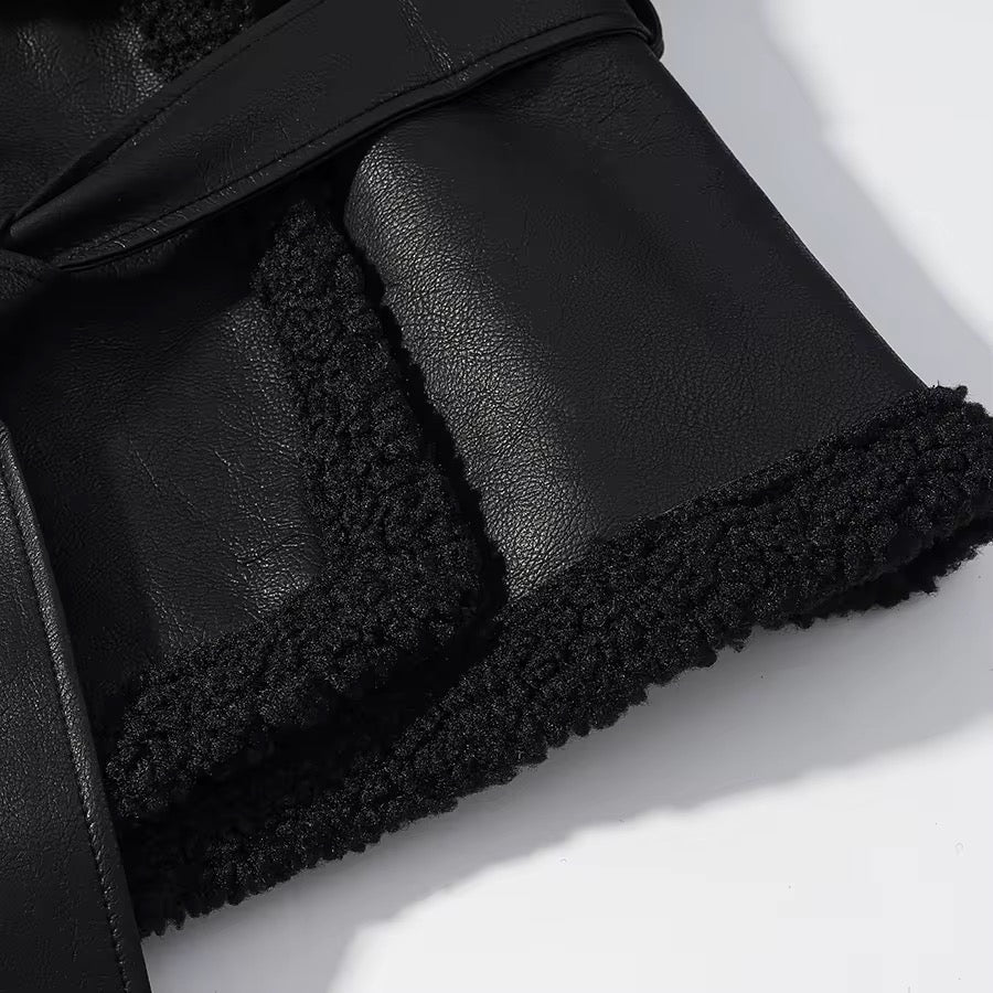 Biker Fur Leather Jackets
