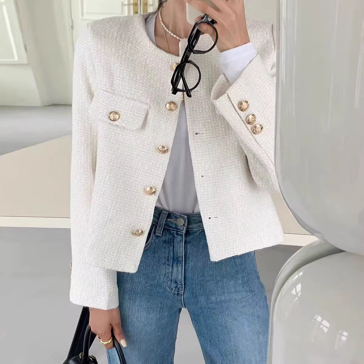 Kesha Tweed Blazer