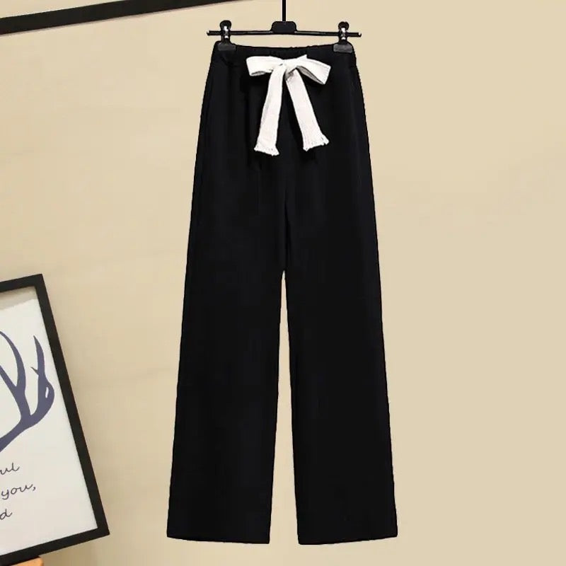 Kathy Knitted Sweater With Pants Set