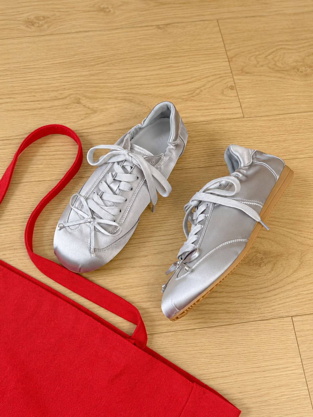 Sofia Satin Ballet Sneaker
