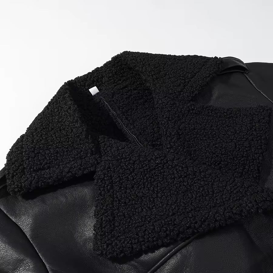Biker Fur Leather Jackets