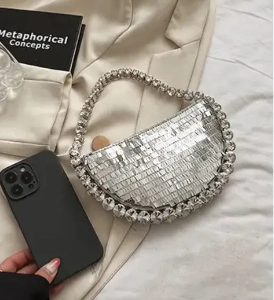 Mimi Rhinestone Handbag