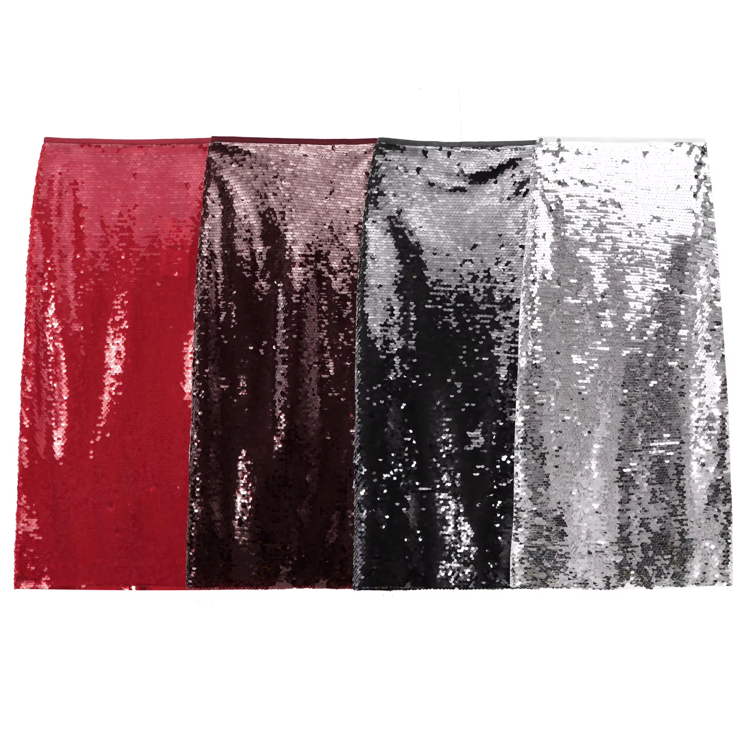 Aurelia Sequin Midi Skirt