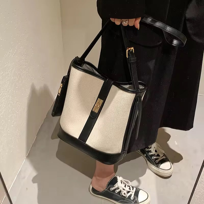 Luna Bucket Canvas Bag