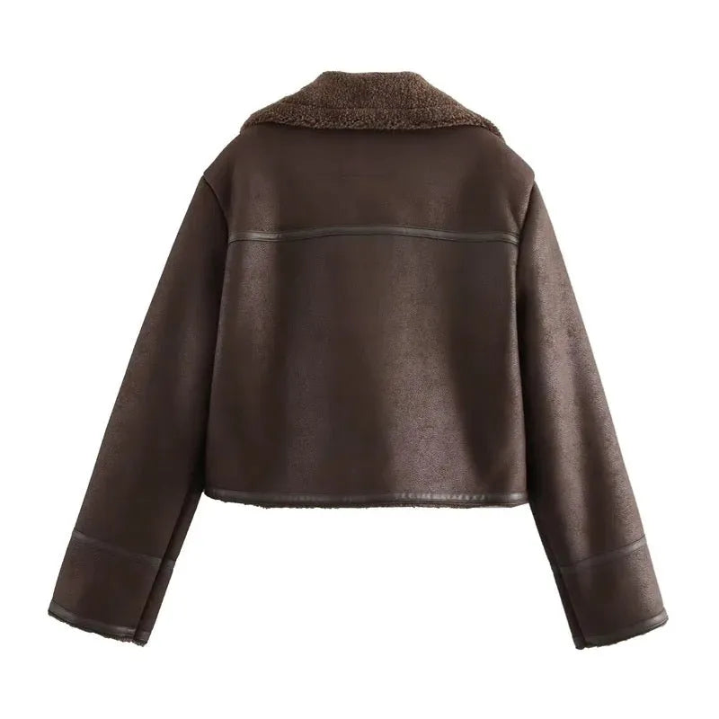 Eli Brown Suede Jacket