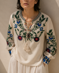 The Sofia Embroidered Top