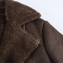 Eli Brown Suede Jacket