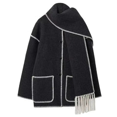 Juana Coat With Scarf