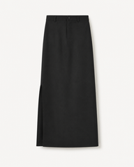 Black skirt on a white background