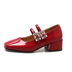 Embellish Mary Jane Heels